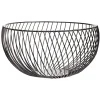 Gifi Corbeille à fruits acier noir