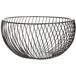 Gifi Corbeille à fruits acier noir