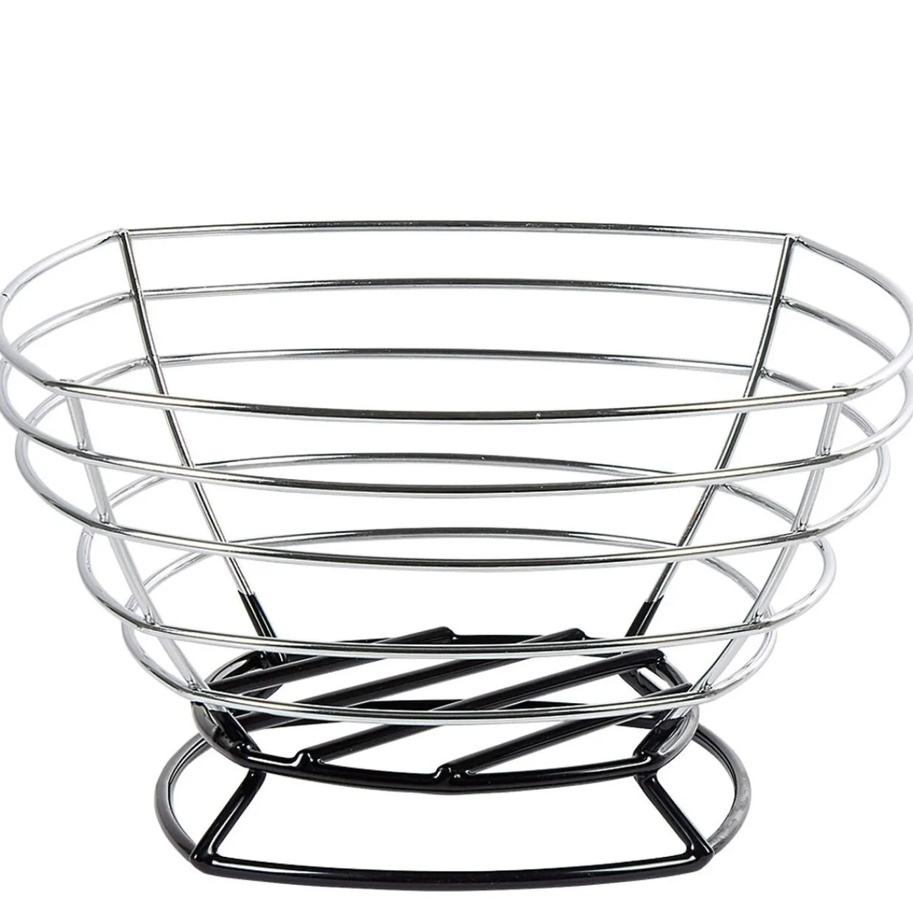 Gifi Corbeille à fruits métal filaire gris noir