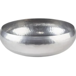 Gifi Corbeille à fruits ronde métal argenté