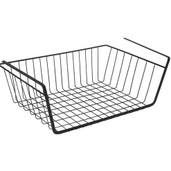 Gifi Corbeille à suspendre métal noir x2