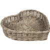 Gifi Rangement|Corbeille coeur en osier