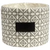Gifi Rangement|Corbeille ronde grise