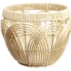 Gifi Rangement|Corbeille ronde imitation rotin