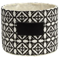 Gifi Rangement|Corbeille ronde noire