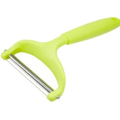 Gifi Coupe fromage en inox et plastique vert