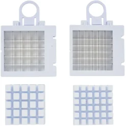 Gifi Coupe-frites manuel inox abs blanc