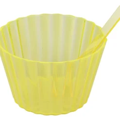 Gifi Coupelle à glace en plastique assorti x4