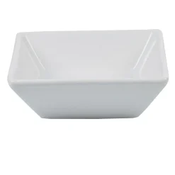 Gifi Coupelle carrée basse blanche