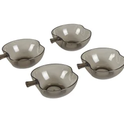 Gifi Coupelle design pomme noire x4