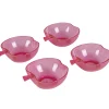 Gifi Coupelle design pomme rose x4