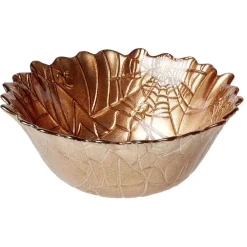 Gifi Coupelle en verre Halloween design toile d'araignée Ø15cm