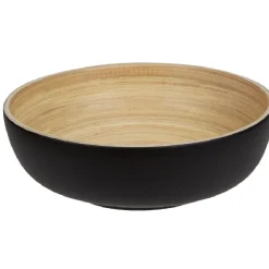 Gifi Coupelle noire en bambou forme ronde