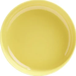 Gifi Coupelle Oslo porcelaine jaune mat uni