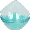 Gifi Coupelle plastique bleu transparent x6