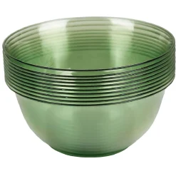 Gifi Coupelle plastique unie vert x 10