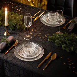 Gifi Coupelle transparente en verre ciselé