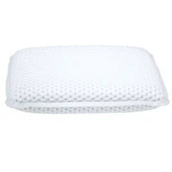 Gifi Bien-Être^Coussin de bain blanc PVC et éponge