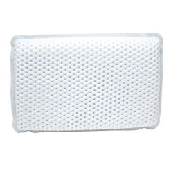 Gifi Bien-Être^Coussin de bain blanc PVC et éponge