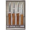 Gifi Couteau à viande x4