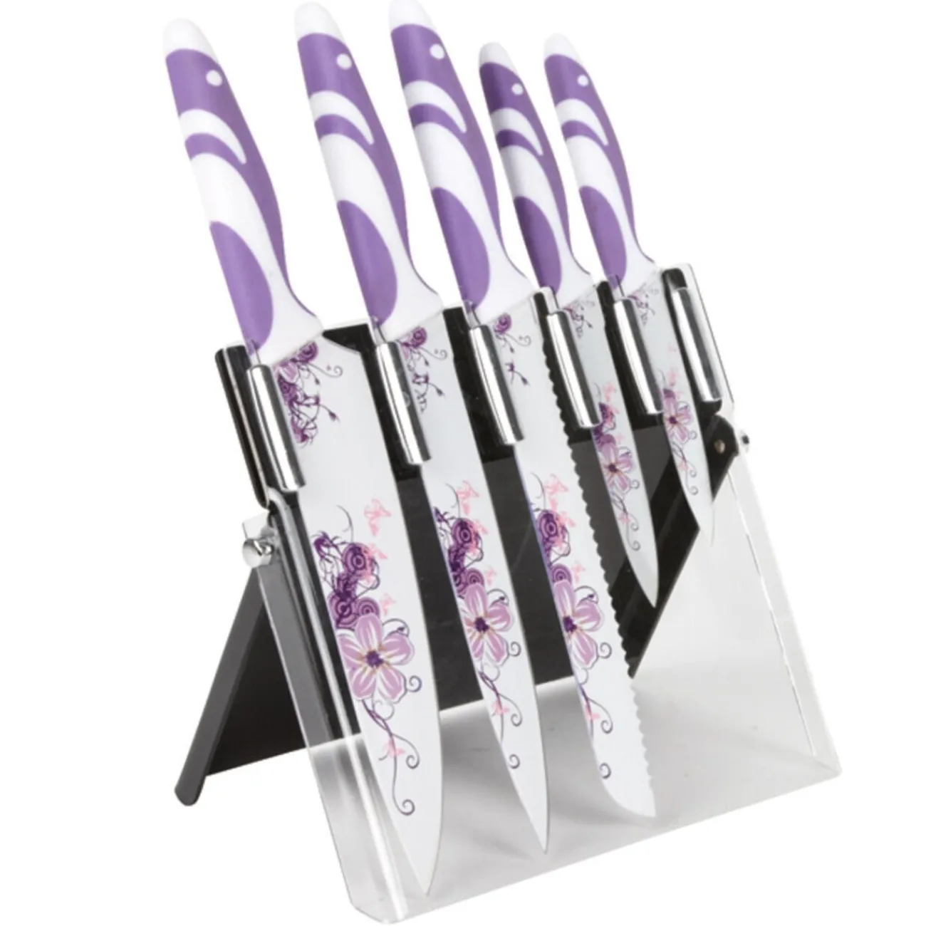 Gifi Couteau de cuisine décoré x5