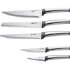 Gifi Couteau de cuisine en inox Alpina x 5