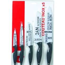 Gifi Couteau de cuisine London ou New York x5