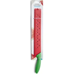 Gifi Couteau pour pastèque métal rouge et ABS vert L43,5x5x2,5cm