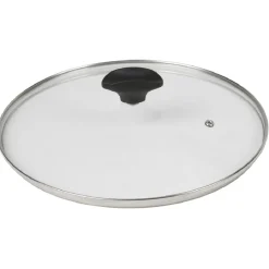 Gifi Couvercle anti éclaboussures poignée repose ustensile Ø 28