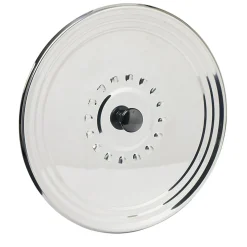 Gifi Couvercle anti éclaboussures en inox ø 28 cm