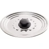 Gifi Couvercle anti éclaboussures en inox Ø21 cm