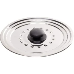 Gifi Couvercle anti éclaboussures en inox Ø21 cm
