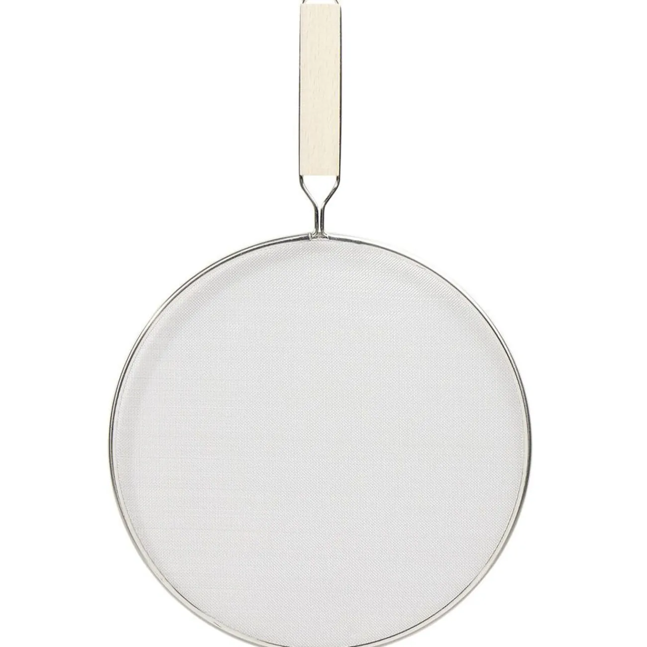 Gifi Couvercle anti éclaboussures écran inox et bambou Ø25cm