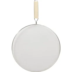 Gifi Couvercle anti éclaboussures écran inox et bambou Ø29cm