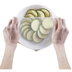 Gifi Couvercle extensible en silicone transparent x3