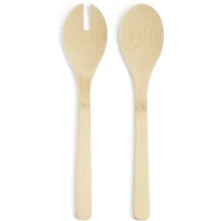 Gifi Couvert à salade en bambou x2