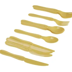 Gifi Couvert en plastique couleur unie x 12