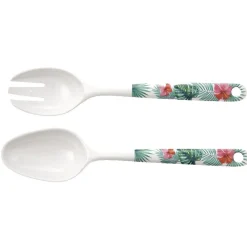 Gifi Couvert salade plastique motif summer