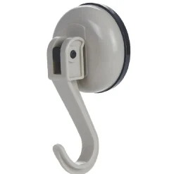 Gifi Rangement|Crochet à ventouse gris