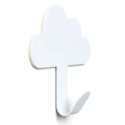 Gifi Rangement|Crochet adhésif métal forme nuage 8,5x2xH11,4cm - 3 modèles