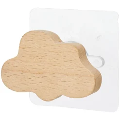 Gifi Rangement|Crochet en bois forme lune, étoile ou nuage