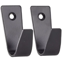 Gifi Rangement|Crochet métal noir 3x2xH5cm x2