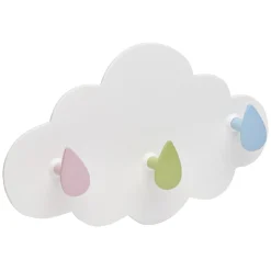 Gifi Rangement|Crochet triple forme nuage à coller