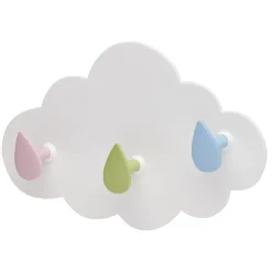 Gifi Rangement|Crochet triple forme nuage à coller