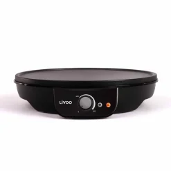 Gifi Crêpière Livoo métal noir 1 000W