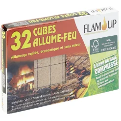 Gifi Nettoyage Et Entretien|Cube alume feu x32 bois