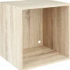 Gifi Rangement|Cube de rangement 1 case bois clair naturel