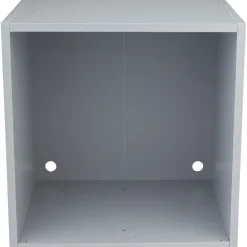 Gifi Rangement|Cube de rangement 1 case bois gris