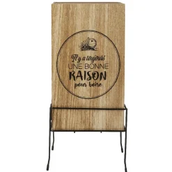 Gifi Cubis bois distributeur de vin