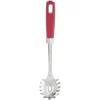 Gifi Cuillère à spaghetti en inox manche en polypropylène rouge